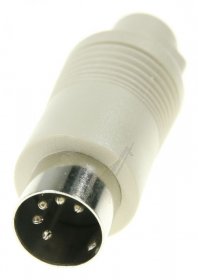 Ps/2-socket/din-plug - Keyboard Adaptor 6p Mini-din Socket->5p Din Plug