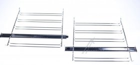 Hisense Gorenje Telescopic Slideout Oven Grills - 873773 Pull-out Tray Guides 1d Bio21 R+l Bbz