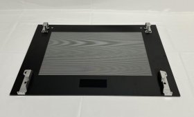 Oven outer Door - 20003990 Black-bo-b590p-b591-syh-fg-narrow [Bosch Siemens]