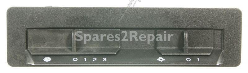 Operating Unit Screen - C00255733 480122100437 Control Panel Missy Sl3v Bl [Whirlpool Indesit]