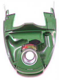 Nilfisk Dust Compart. Lid - 107414010 Dust Compartment Lid Classic Green