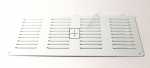 Haier Air Vent Grille - 0070106186pb 49117142 Compartment Grill