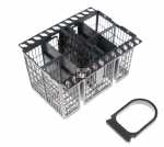 Compatible Cutlery Basket - Cutlery Basket Dark Grey Alternative For Whirlpool-indesit 482000023046 C00257140