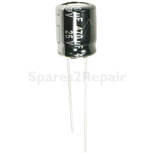 Panasonic 25v Radial Electrolytic 105 De - 470uf-25v Eca1ehg471 Elko Radial 105° 10x12 5mm -rohs-conform- Pitch 5mm