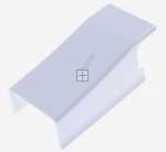 Smeg Door Hinges - 762172998 Hinge Cover