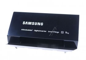 Samsung Detergent Dispenser Cover - Dc97-23348b Assembly Panel Drawer b-pjt ww7400b ad black
