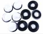Sqoon Vacuum Cleaner Bags - 42139 Quick Pods (10 Pcs ) Alternative For Numatic