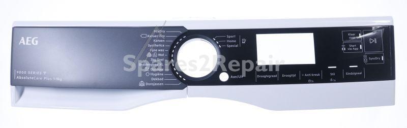 Operating Unit Screen - 140252655018 Control Panel white aeg nl [Electrolux Aeg]