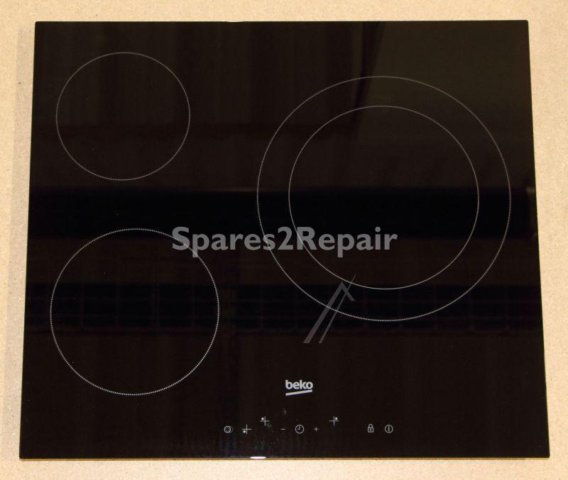 Ceramic Surface - 190263221 C00893473 Glass Burner Plate Group [Arcelik]