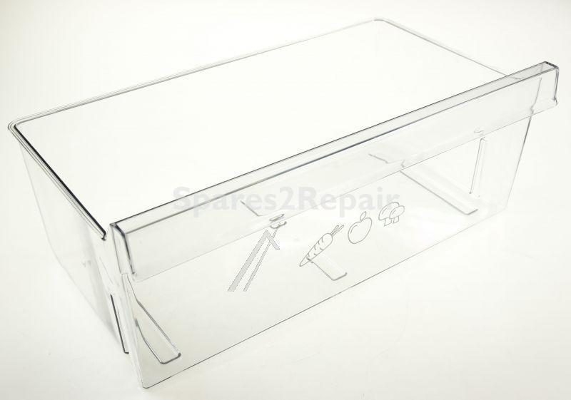 Vegetable Drawer - 4640470400 C00911555 Crisper S_l_d Oem Print Gri 286 B16 [Arcelik]