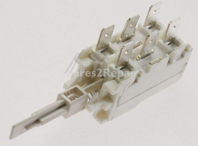 Bitron Switch - Push Switch Elbi 6-poles Long Shaft