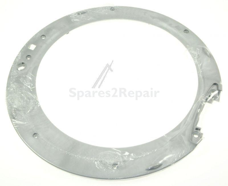 Washing Machine Window Frame - 140201593013 Door Frame Front White Ruby [Electrolux Aeg]