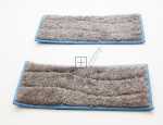 Compatible Workshop Service Aids - Pack Of 2 Reusable Washing Cloths Alternative -braava Jet M (4643570)