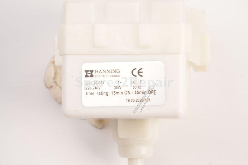 Hanning Drain Pump - Dpo20-061 Drain Pump Without Housing Alternative For Bosch-siemens