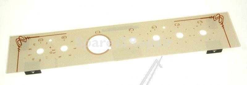 Operating Unit Screen - Glass Front Panel Gr (new B-in Black) [Vestel]