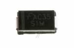 Fairchild Smd Diode - 1000v-1a S1m Diode Smd 1 0a 1000v Equivalent To 1n4007 Type: S1m