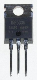 Infineon Transistors - Irf530n Irf530npbf N-channel Mosfet Transistor 17a 100v To-220