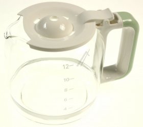 Coffee Pot - At4066009020 Ser Jug Assembly y Green-cream 1342 [Delonghi]
