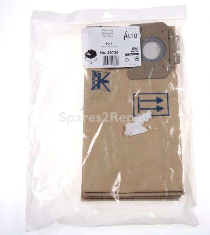 Nilfisk Vacuum Cleaner Bags - Box Of 5 Filters