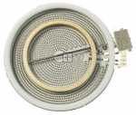 Ego Double Circuit Radiation Heate - 10 51213 492 Radiant Heating Element Alternative For Bosch Siemens 210-140mm 2200-1000w