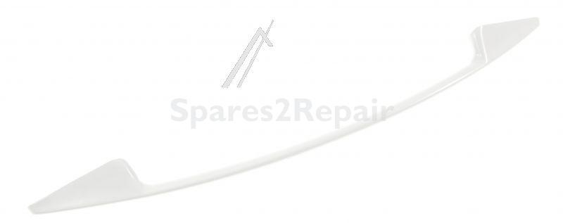 Oven Door Handles - 3554040091 Handle White Oven Door [Electrolux Aeg]