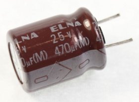 Sony 25v Radial Electrolytic 105 De - 470uf-25v 112852811 Capacitor Electrolytic 4 70µf 25