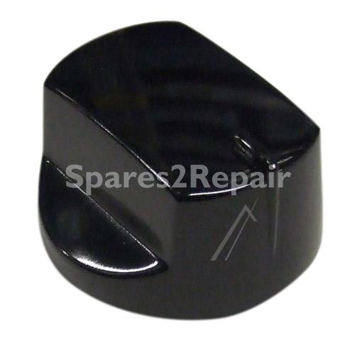 Button - C00260580 482000030600 Gas Burner Knob Value Bk [Whirlpool Indesit]