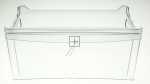 Hisense Gorenje Basket - 333653 Drawer Lower Zo55 54 V188 031