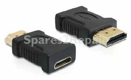 Com Hdmi-jack/hdmi-plug - Adapter, Hdmi A-male > Hdmi C-female, High Speed