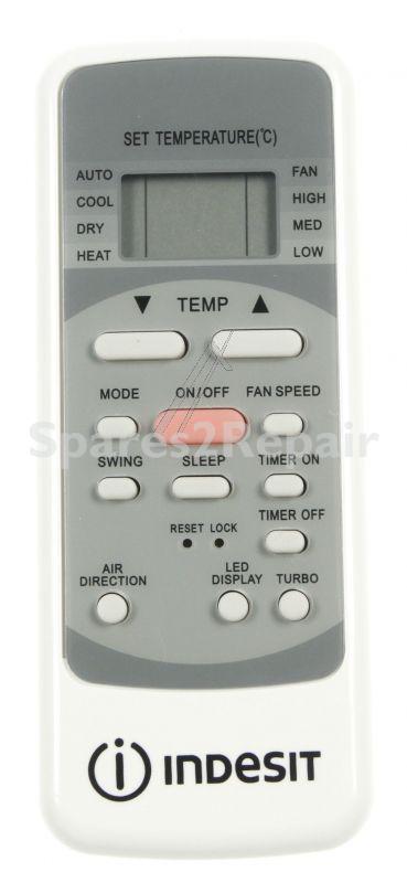 Remote Control - C00266099 482000038255 Remote Controller (msc1-18hrn1) [Whirlpool Indesit]