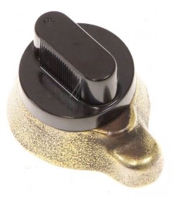 Control Knobs - 412h43 Black Gas Lever C [Sogedis]