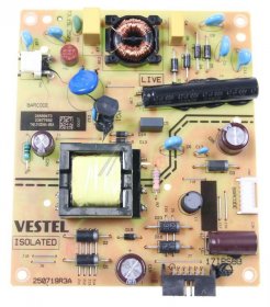 Vestel Power Supply Board - 23677682 Md asy 17ips63r3a_32550_490ma_cntd