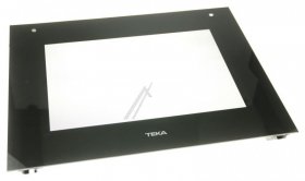 Kuppersbusch Teka Oven Door - 82031946 Glued Door P Glass Black Hbe 435