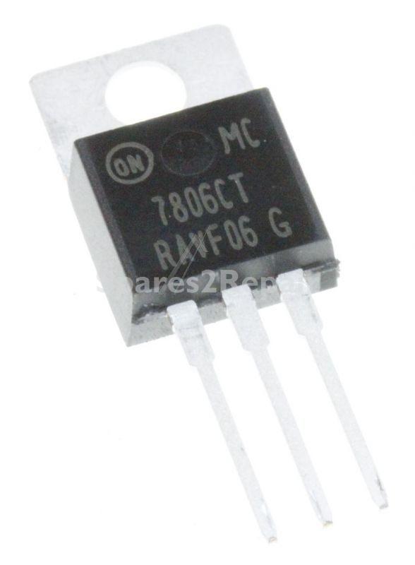 On Semiconductor Fixed Voltage Reg. Pos. - 7806ct Mc7806ctg Voltage Regulator +6v-1a 1 0a 7806 To-220