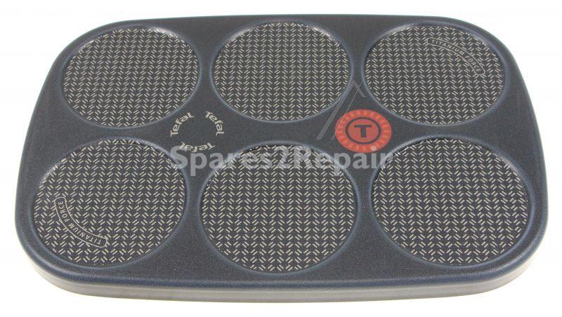 Hot Plate - Ts-01070180 Plq Crep 6 Rect Dual V5 Tita [Groupe SEB]