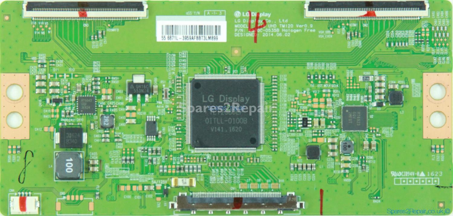 Philips 55PUT4900/12 - T-Con - 6871L-3959A - 6870C-0535B - V15 UHD TM120 Ver0.9