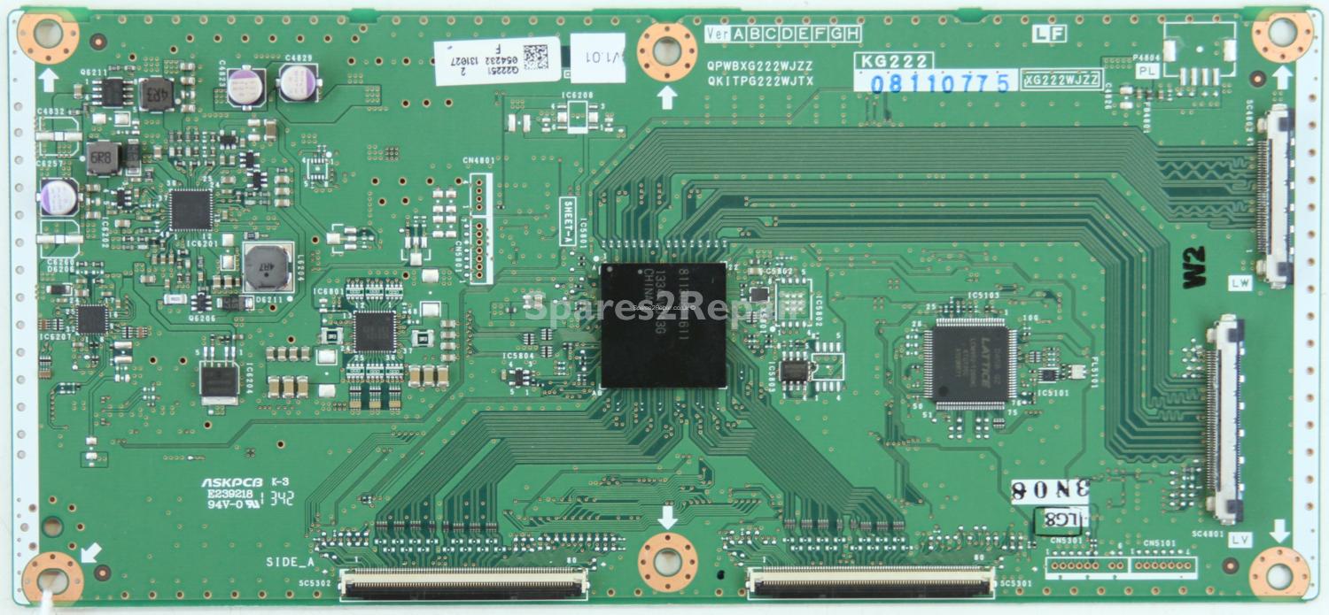 Sharp LC-60LE751K - T-Con - KG222 - XG222WJZZ - QPWBXG222WJZZ - QKITPG222WJTX